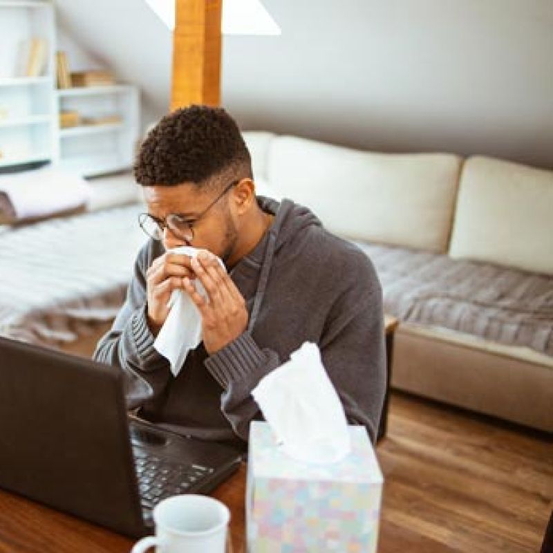 contaminated indoor air symptoms